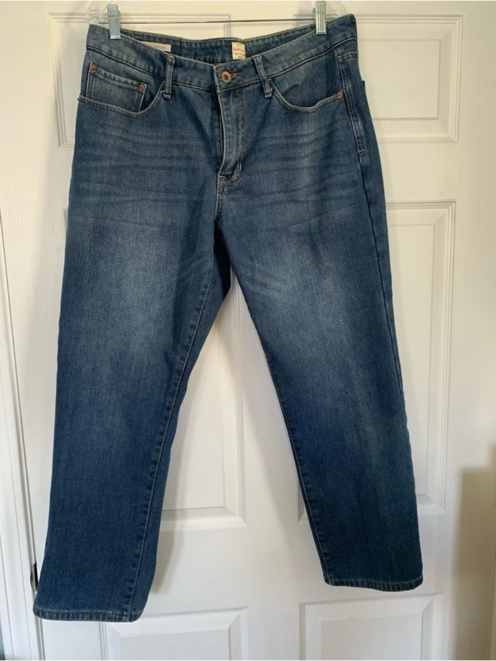 Weatherproof Vintage Jeans Mens 34x30 Blue Straight Leg Medium Wash Denim Pants